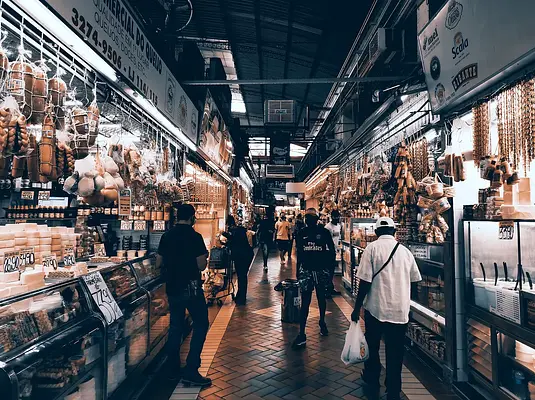Distribución y decoración dentro del comercio